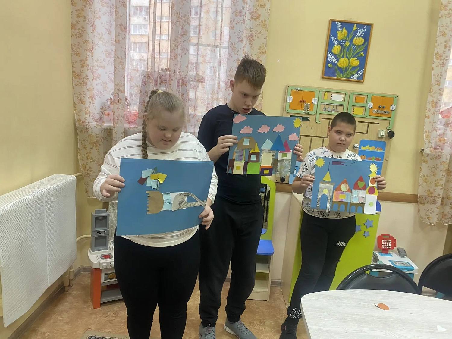 Создаём коллаж «Волшебный город»