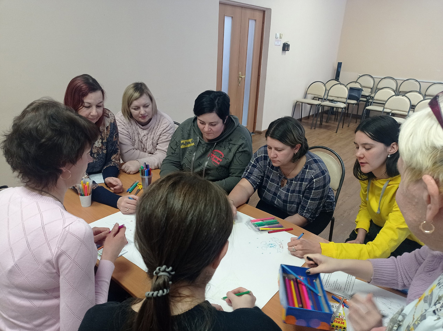 Провели тренинг для родителей «В кругу семьи: организация совместной деятельности с ребёнком»