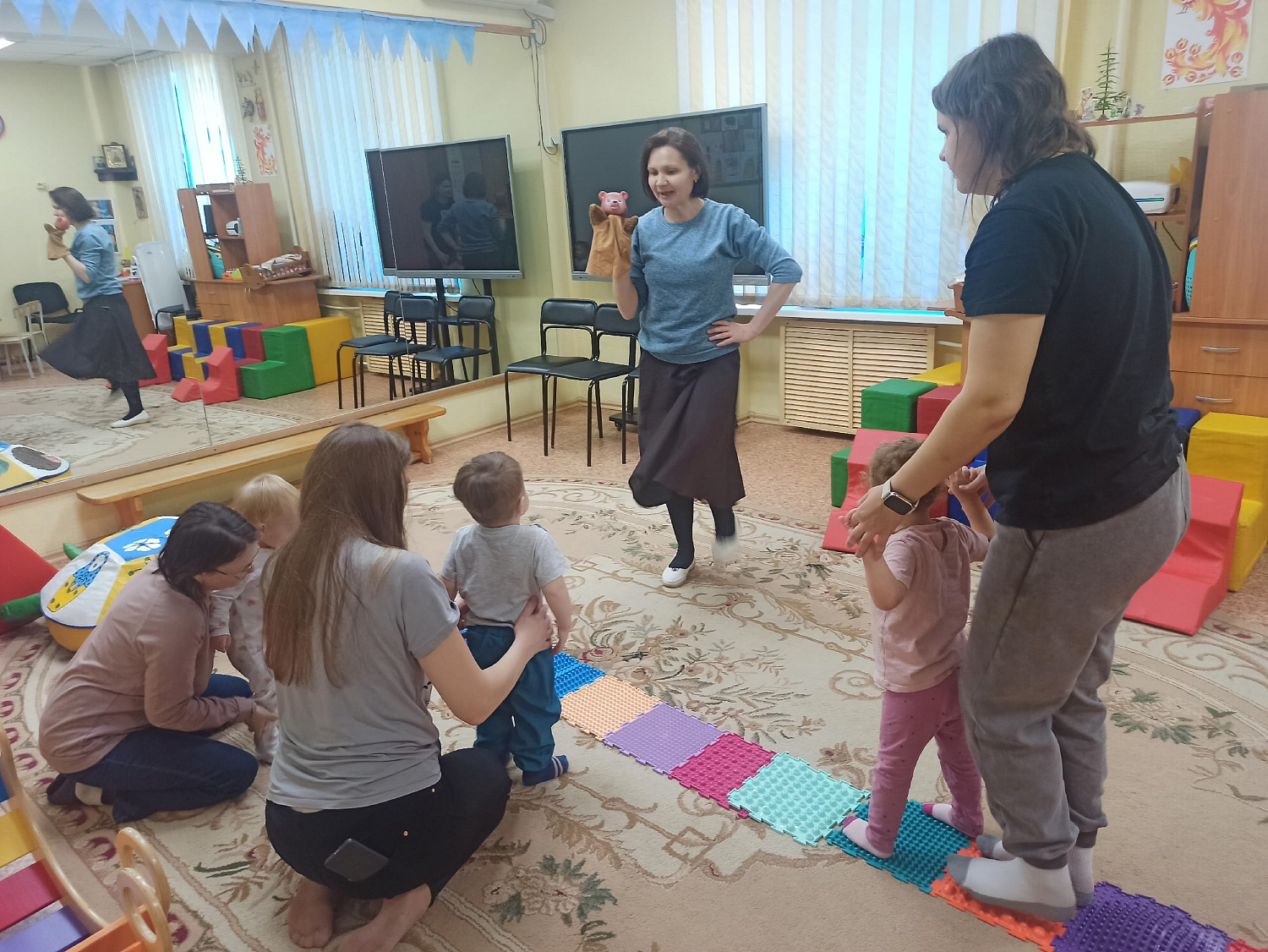 В гости к малышам пришла «Библионяня»