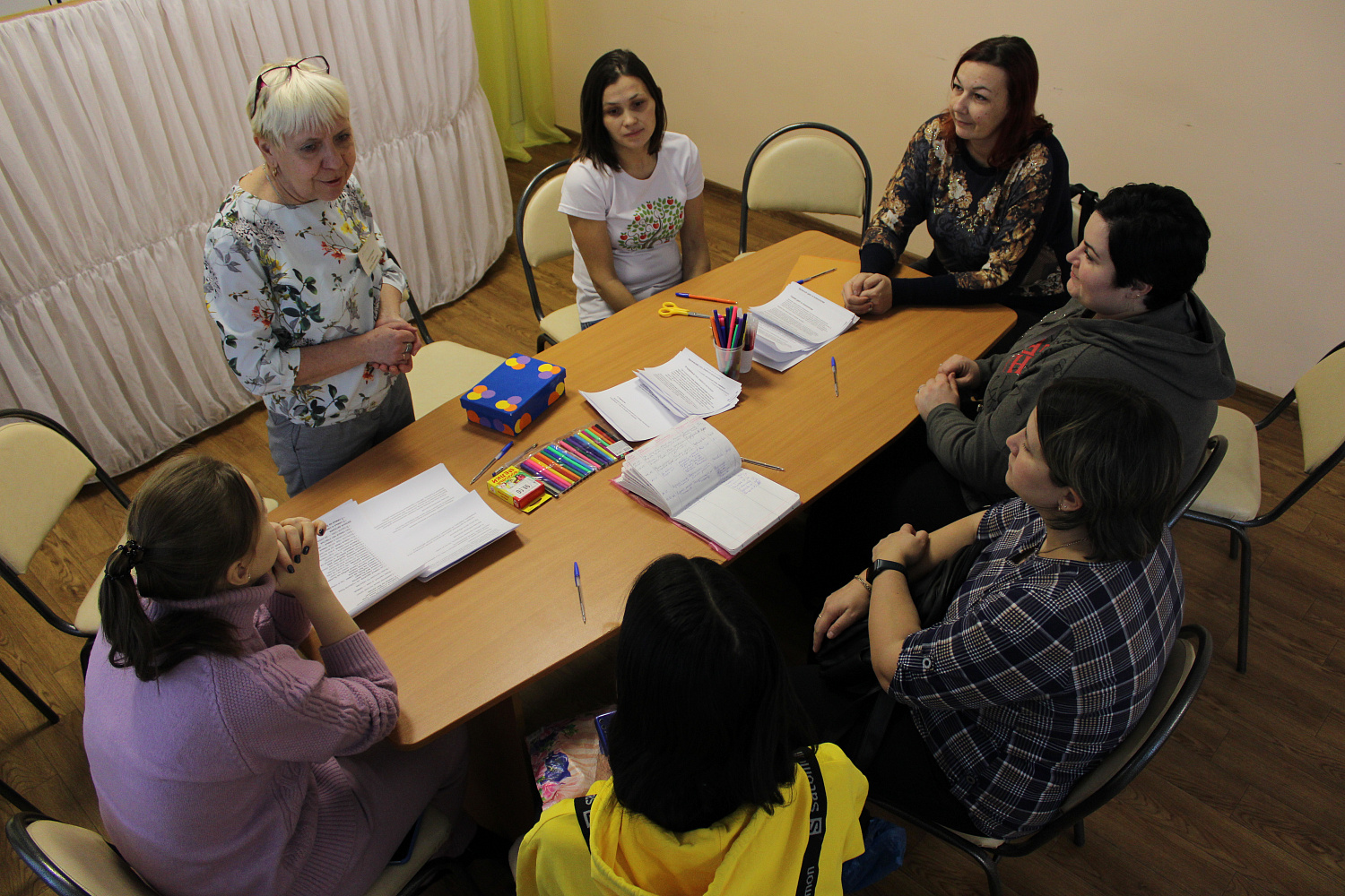 Провели тренинг для родителей «В кругу семьи: организация совместной деятельности с ребёнком»