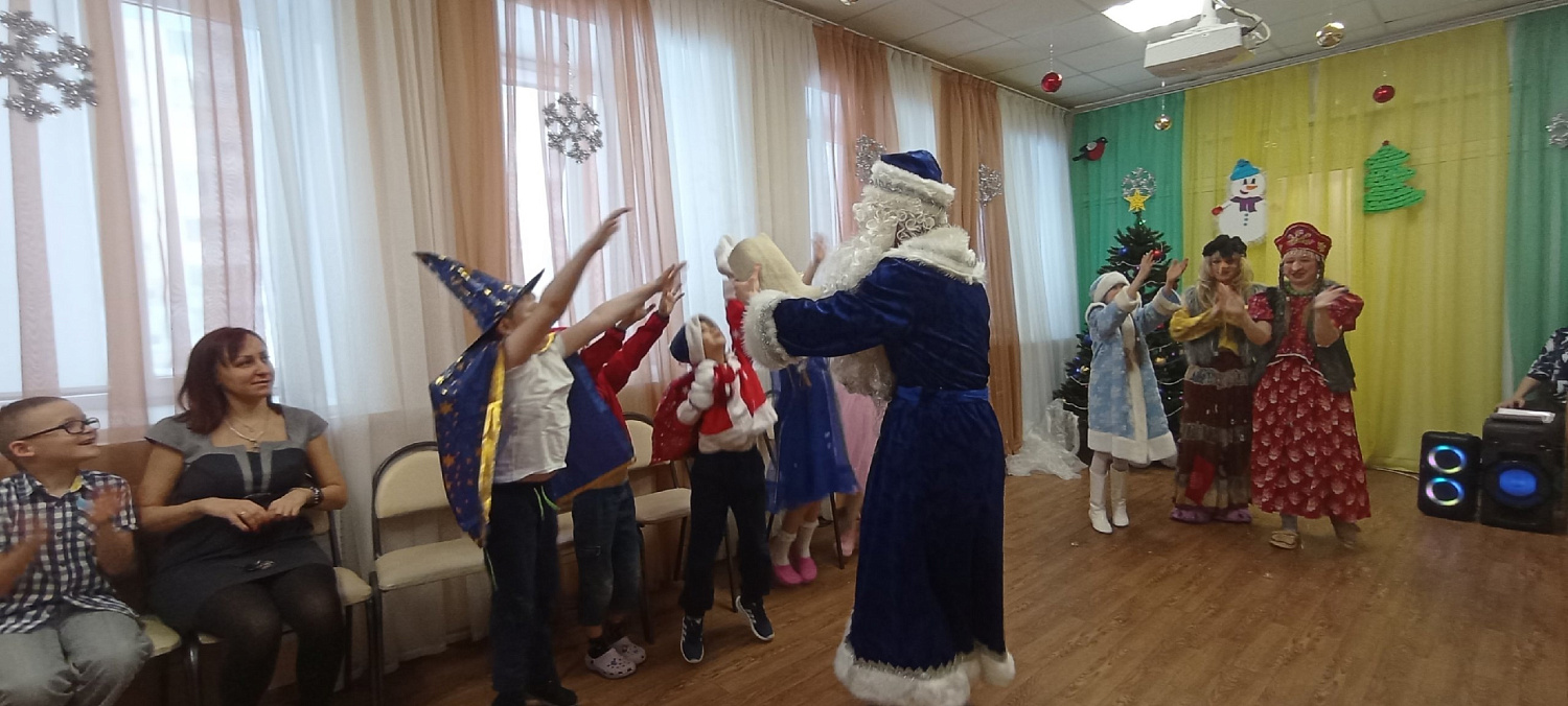  Дети с ОВЗ приняли участие в праздничной программе «В поисках новогоднего настроения» ❄