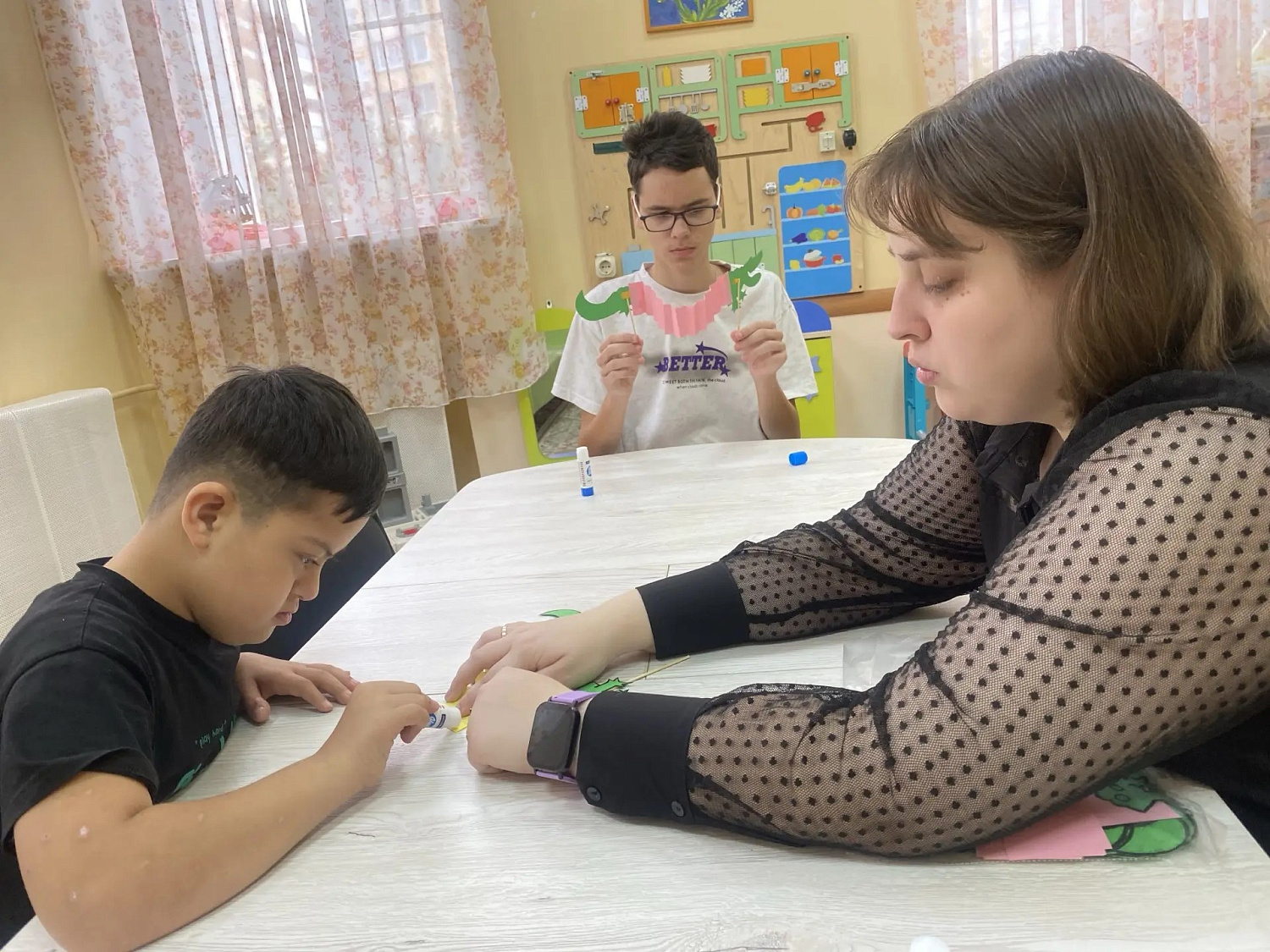  Ребята Центра «Здоровье» вновь встретились с «Библионяней»