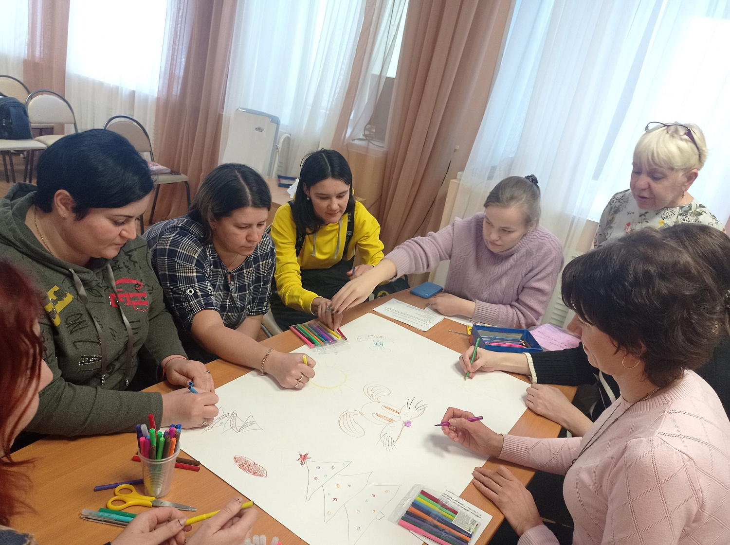Провели тренинг для родителей «В кругу семьи: организация совместной деятельности с ребёнком»